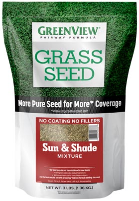 GreenView Fairway Formula Sun & Shade Grass Seed Mixture 28-29336