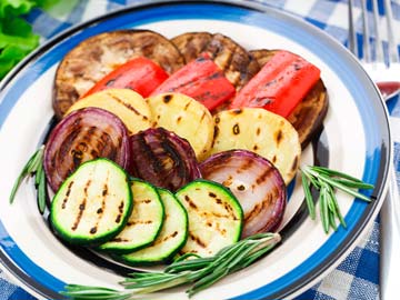 Grilled vegetables
