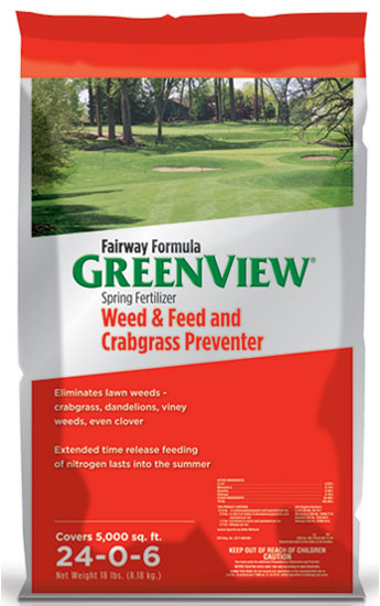 
GreenView Fairway Formula Spring Fertilizer Weed & Feed and Crabgrass Preventer