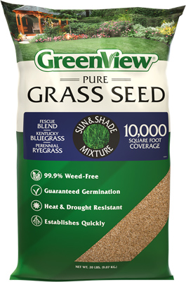 GreenView Sun & Shade Mixture Grass Seed