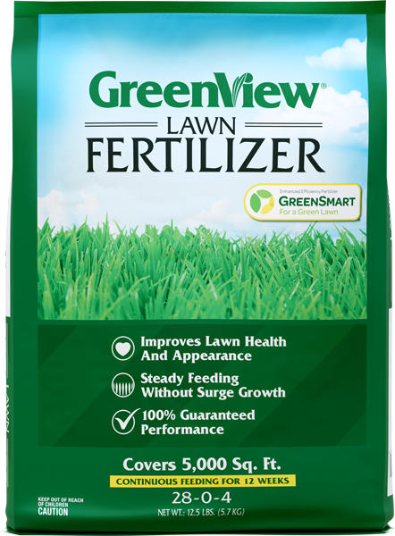 GreenView Lawn Fertilizer with GreenSmart 