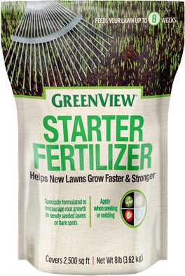GreenView Starter Fertilizer with GreenSmart