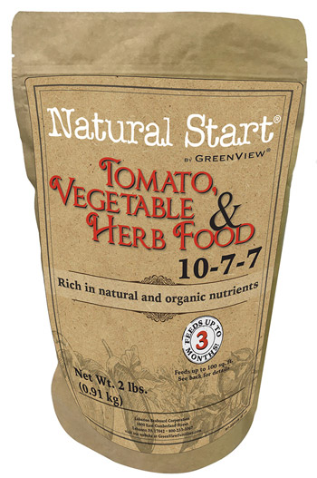 Natural Start by GreenView Tomato, Vegetable, & Herb Food