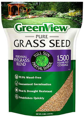 GreenView Pure Grass Seed Perennial Ryegrass Blend 28-29353