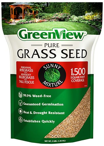 GreenView Pure Grass Seed Sunny Mixture 28-29339