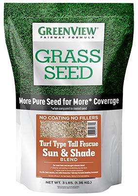 Greenview Fairway Formula Turf Type Tall Fescue Sun & Shade Blend 28-29346