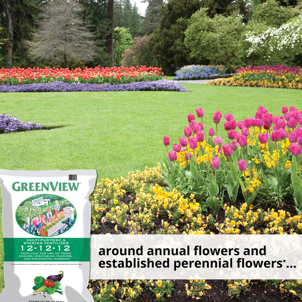 Use around annual flowers and established perennial flowers